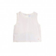 ABEL & LULA τοπ μπλουζάκι κορίτσι 26-05177-094 κρεμ